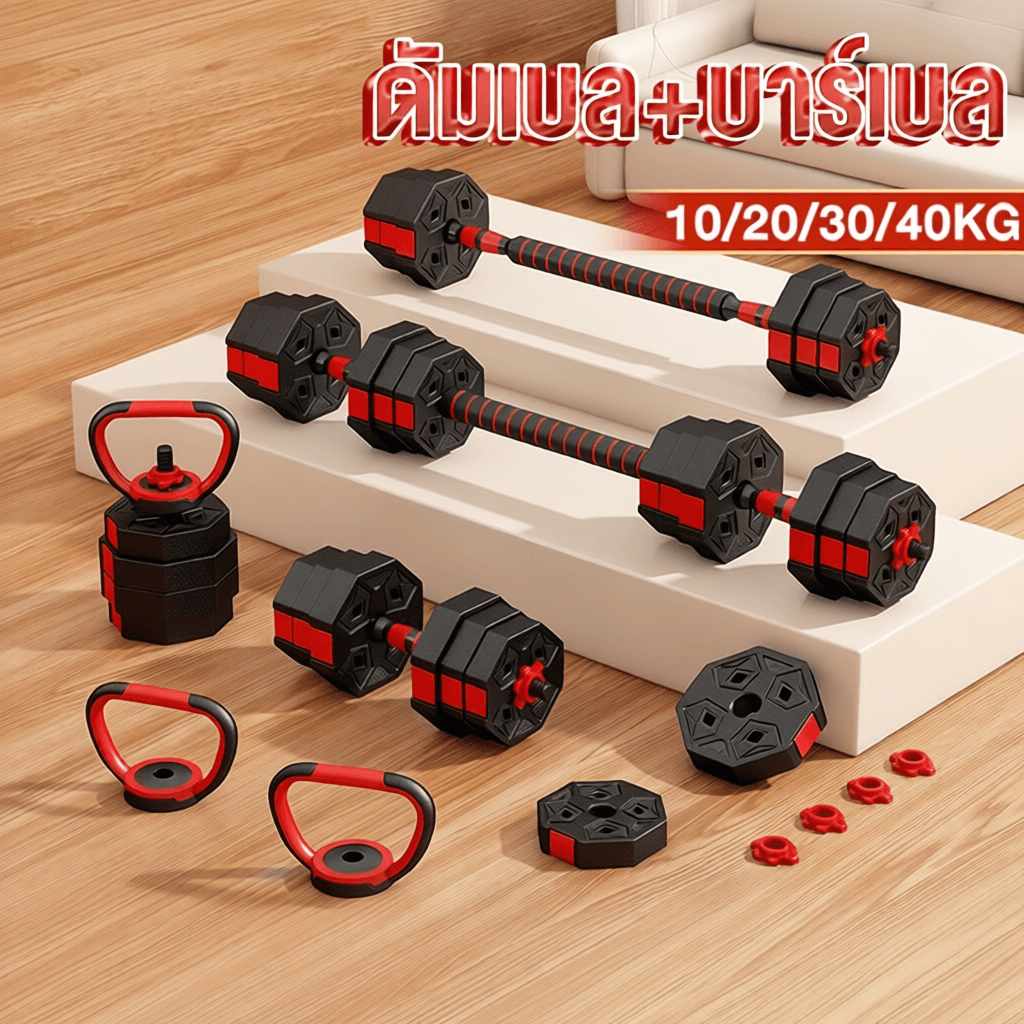 ดัมเบลฟิตเนส ปรับน้ำหนักได้หลากหลาย