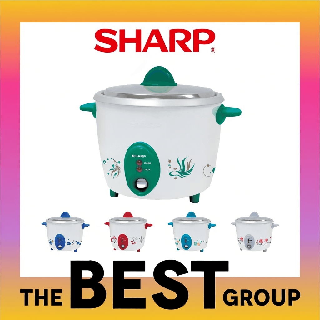 SHARP หม้อหุงข้าว 1.5 ลิตร รุ่น KSH-D15 ,KSHD15 (ของแท้รับประกันศูนย์นาน 3 ปี)