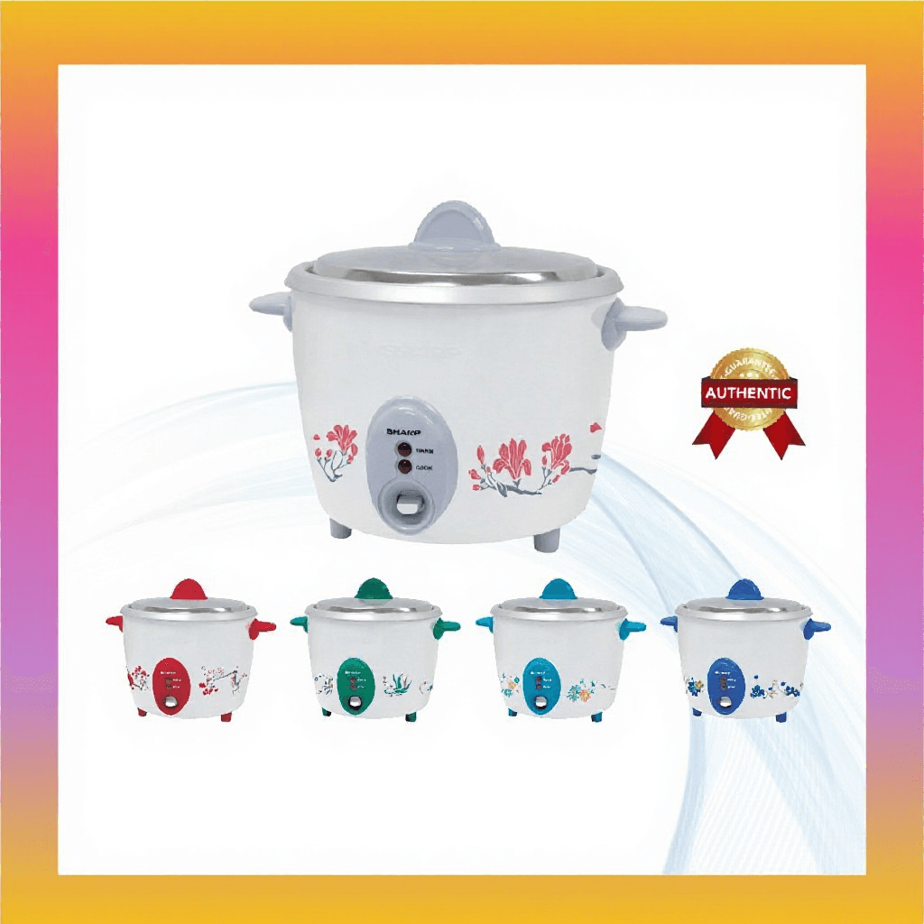 SHARP หม้อหุงข้าว 0.6 ลิตร รุ่น KSH-D06 , KSHD06 (ของแท้รับประกันศูนย์นาน 3 ปี)