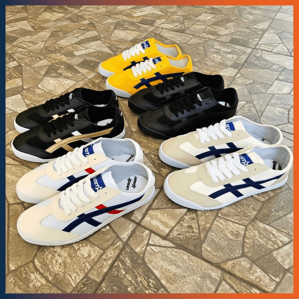 รองเท้าผ้าใบ รุ่น Sakura แบรน LEO Star แท้ ใส่สบาย