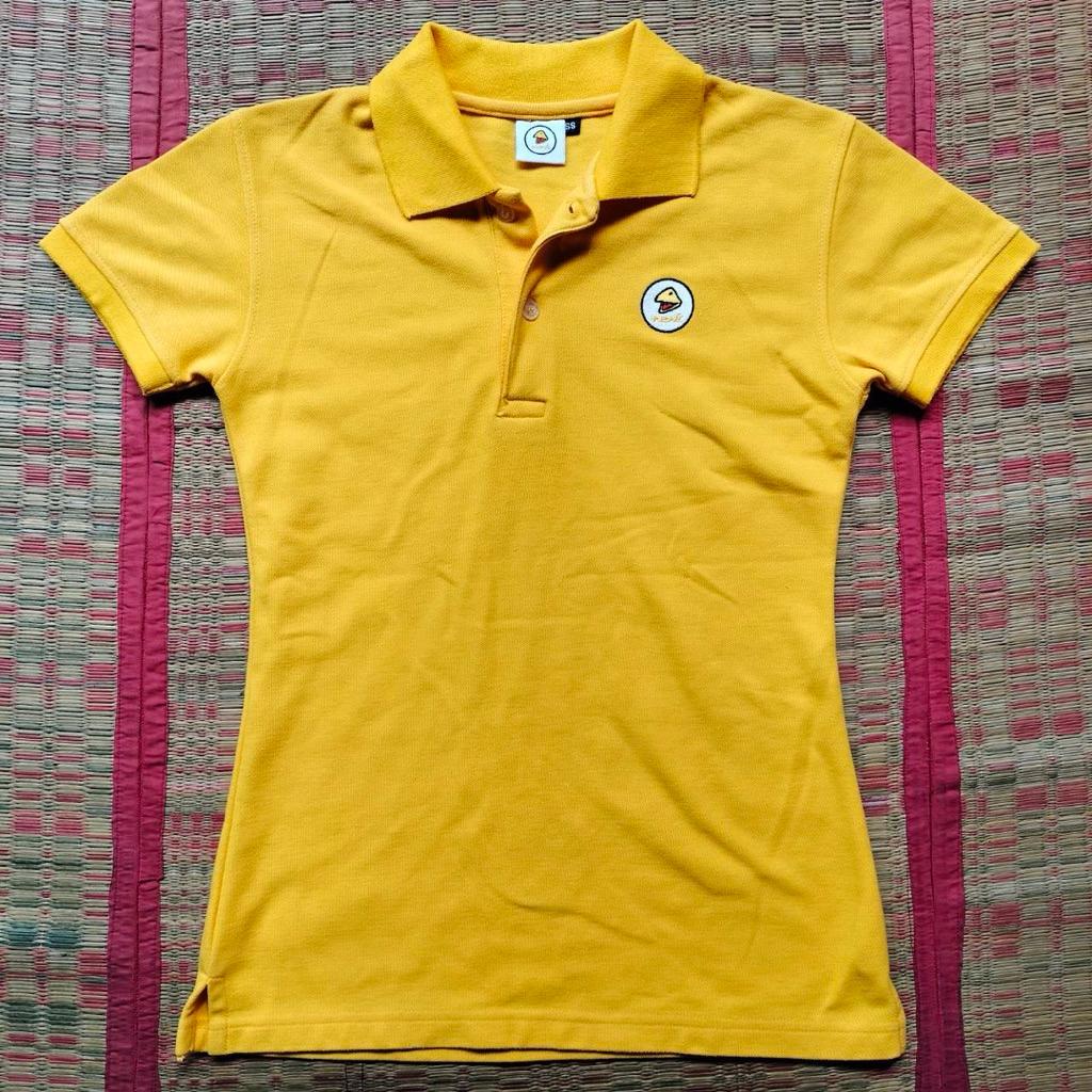 เสื้อโปโลสีเหลือง นกแอร์💯💯