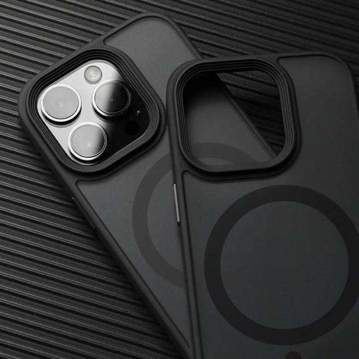 370. เคสผิวด้าน ชาร์ได้ Magnetic เคสสำหรับ iPhone 17 Air 17Pro 17Promax 17Air 16e 15 14 13 12 11 Pro Promax Plus Max 15Promax 14Promax 15PRO 15PRO 11PROMAX 16 e 16Pro 16Plus 16Promax